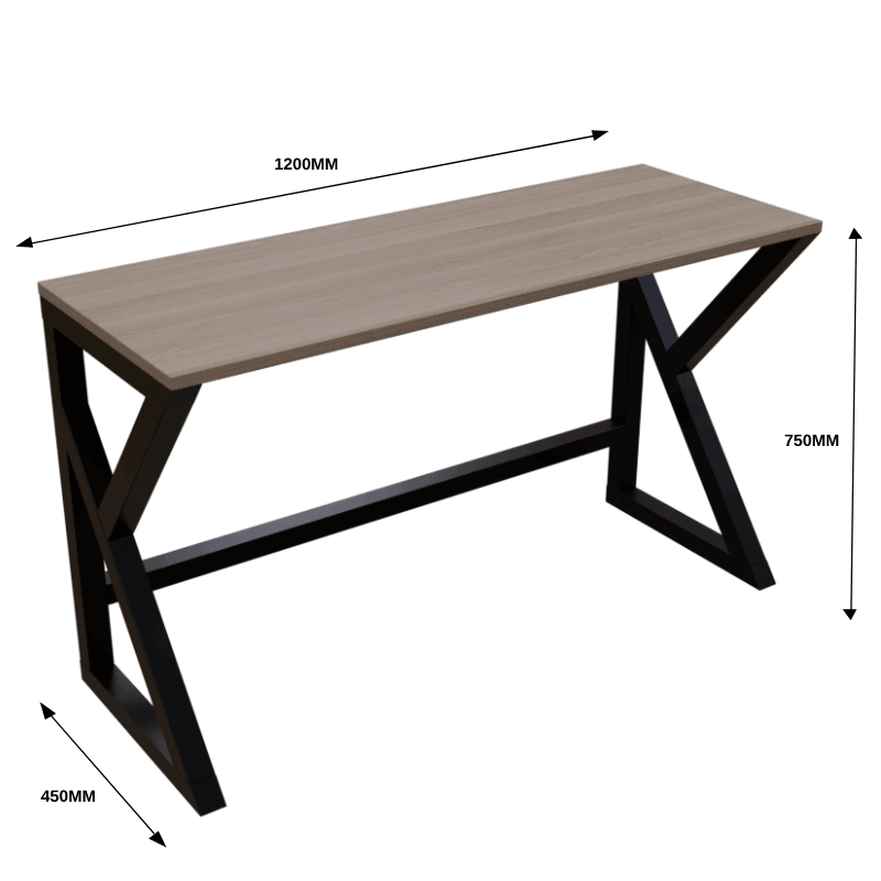Kimi Study Table in Wenge Color - Ouch Cart