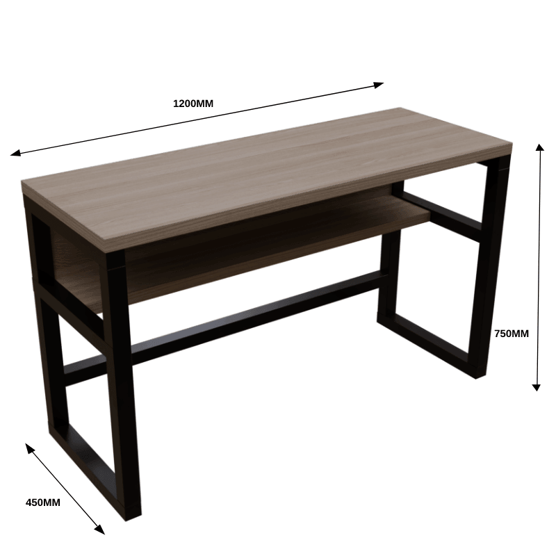 Kloster Kids Study Table in Brown Color - Ouch Cart