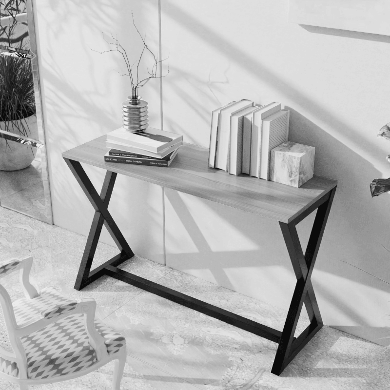 Kosmo Study Table in Wenge Color - Ouch Cart