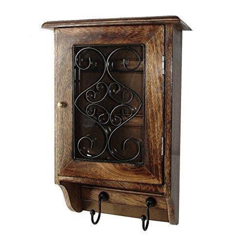 Wooden Wall Hanging Key Holder - Ouch Cart