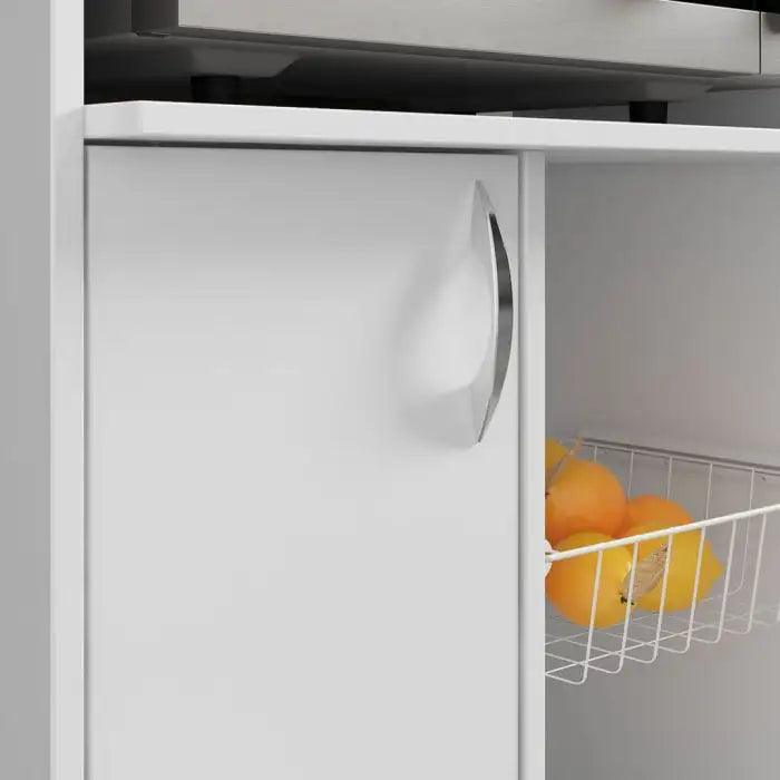 Microwave Kitchen Cabinet For Oven Multipurpose Rack By Miza - Ouch Cart