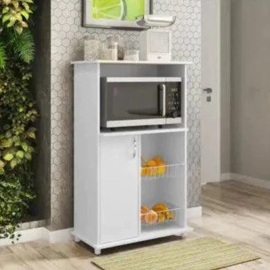 Microwave Kitchen Cabinet For Oven Multipurpose Rack By Miza - Ouch Cart