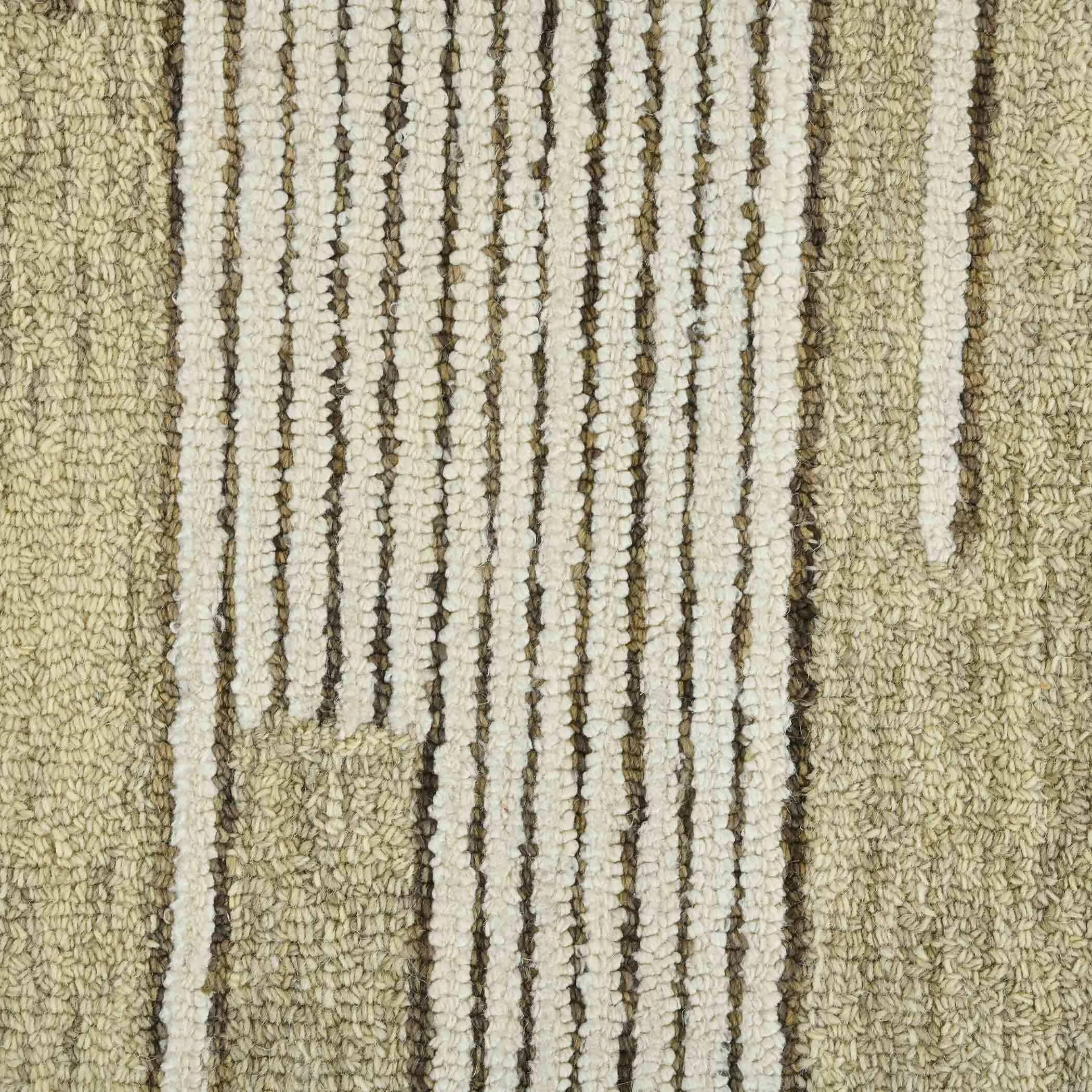 Ivory Wool Chicago 8x10 Feet Hand-Tufted Carpet Rug - Ouch Cart