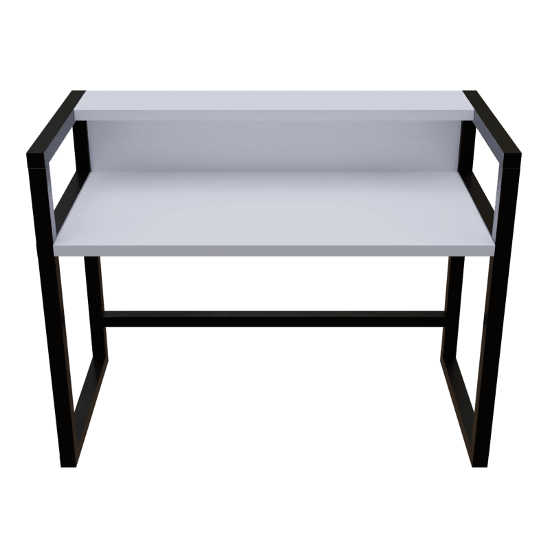 Penoy Kids Study Table in White Color - Ouch Cart