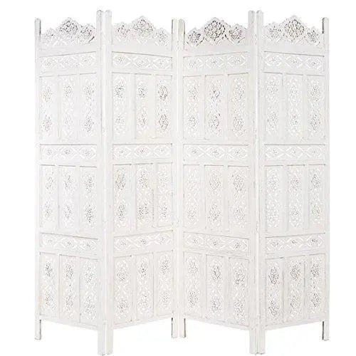 Wooden Partitions Home Decor Wooden Room Divider Partition Screen for Living Room Wooden Separator Home & Kitchen - Ouch Cart