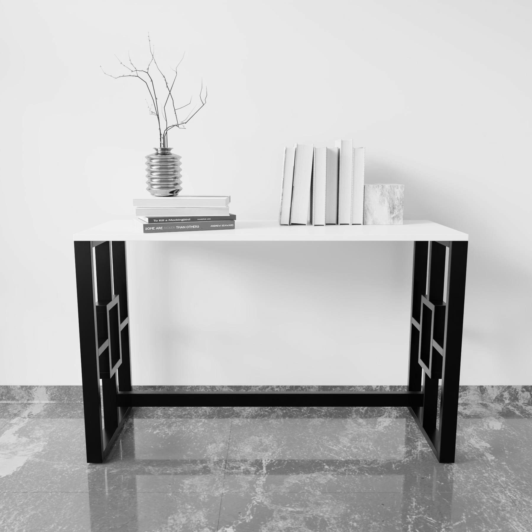 Segur Study Table in White Color - Ouch Cart