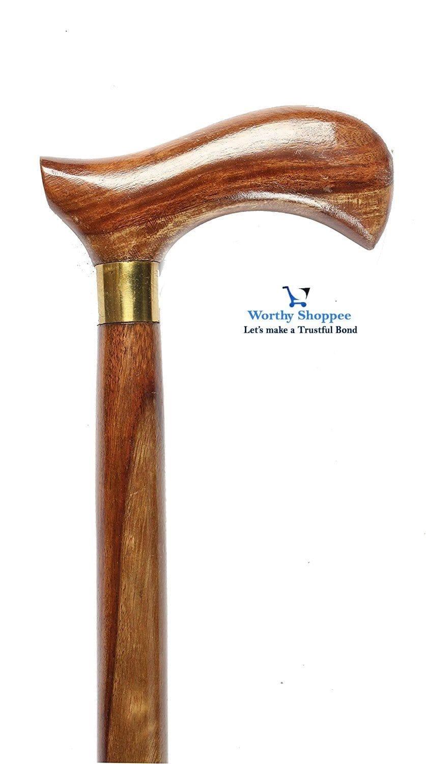 Wooden Craft Walking Stick - Ouch Cart
