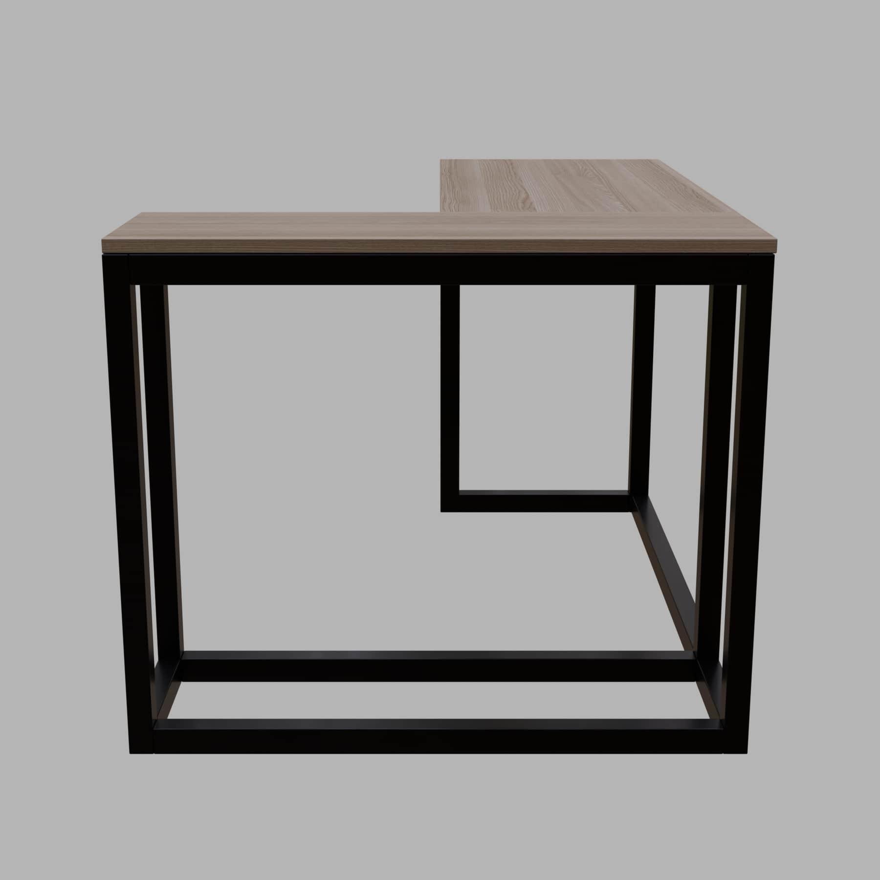 Teresa L Shaped Study Table in Wenge Color - Ouch Cart