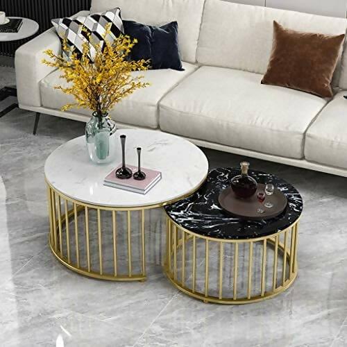 Black and white table - Ouch Cart
