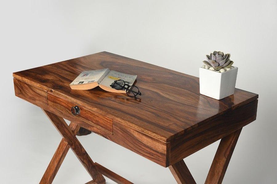 Sheesham Wood Viha Study Table - Ouch Cart