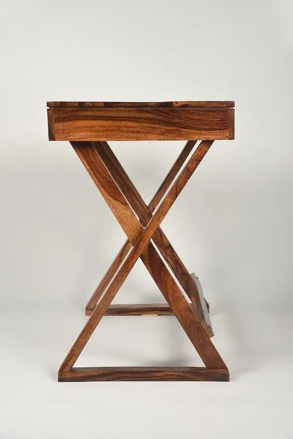 Sheesham Wood Viha Study Table - Ouch Cart