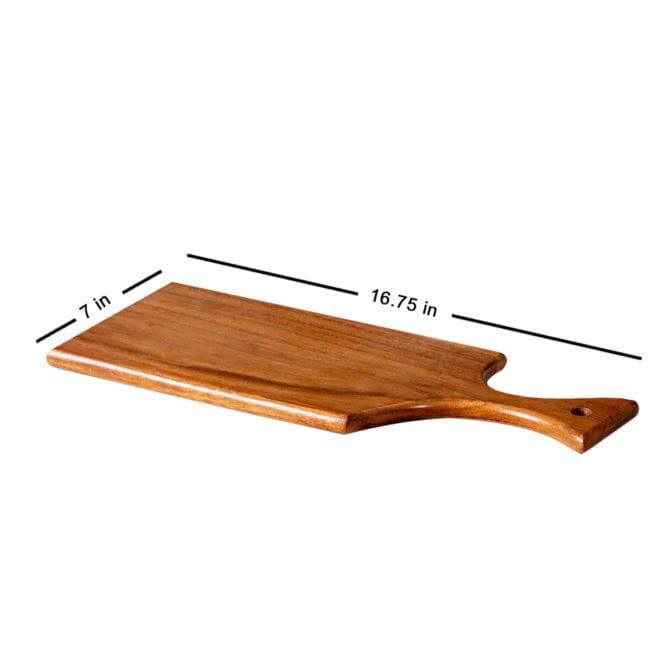 BEAUTIFULLY DESIGNED MODERN CHOPPING BOARD ACACIA WOOD - Ouch Cart