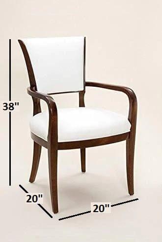 Handicrafts Sheesham Wood Seating Chair Multipurpose Usage Chair (2) - Ouch Cart 
| Arm Chair