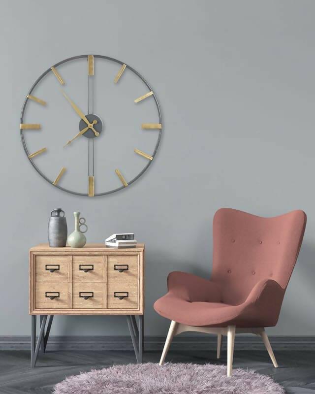 UNIQUE LOOK WALL CLOCK - Ouch Cart