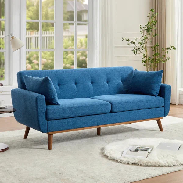 3 seater wooden sofa