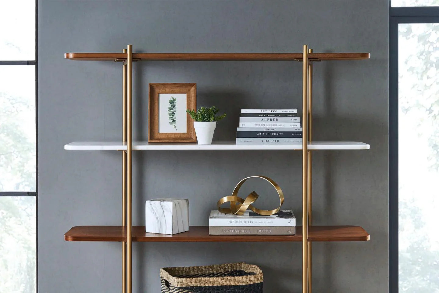 Metal Bookshelf