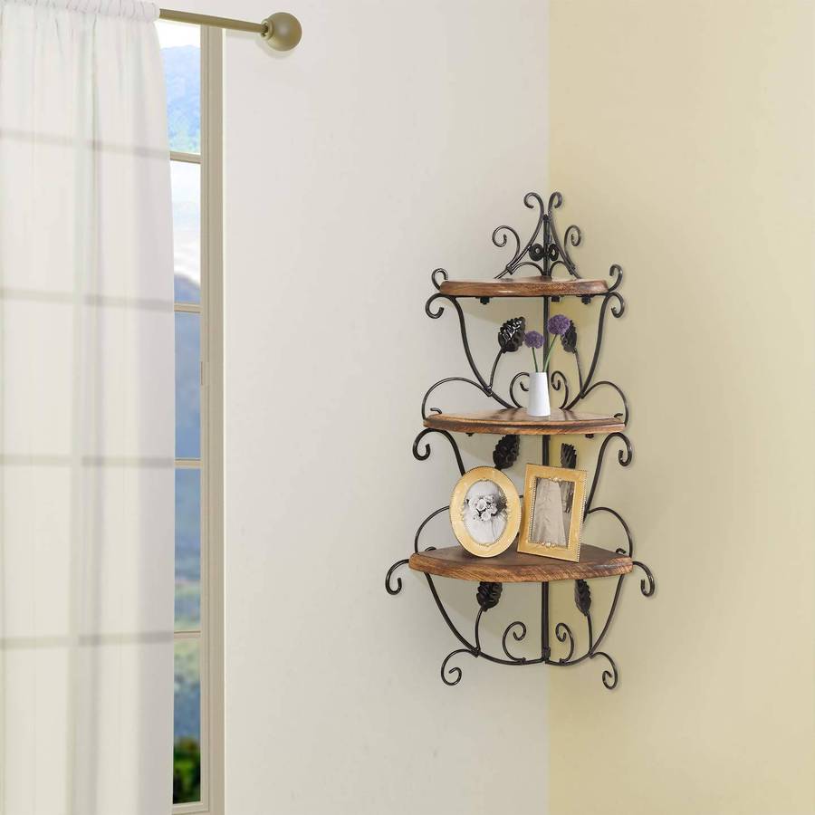 Corner Wall Shelves