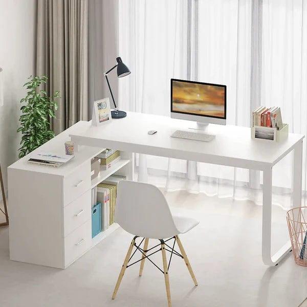 White Study Tables