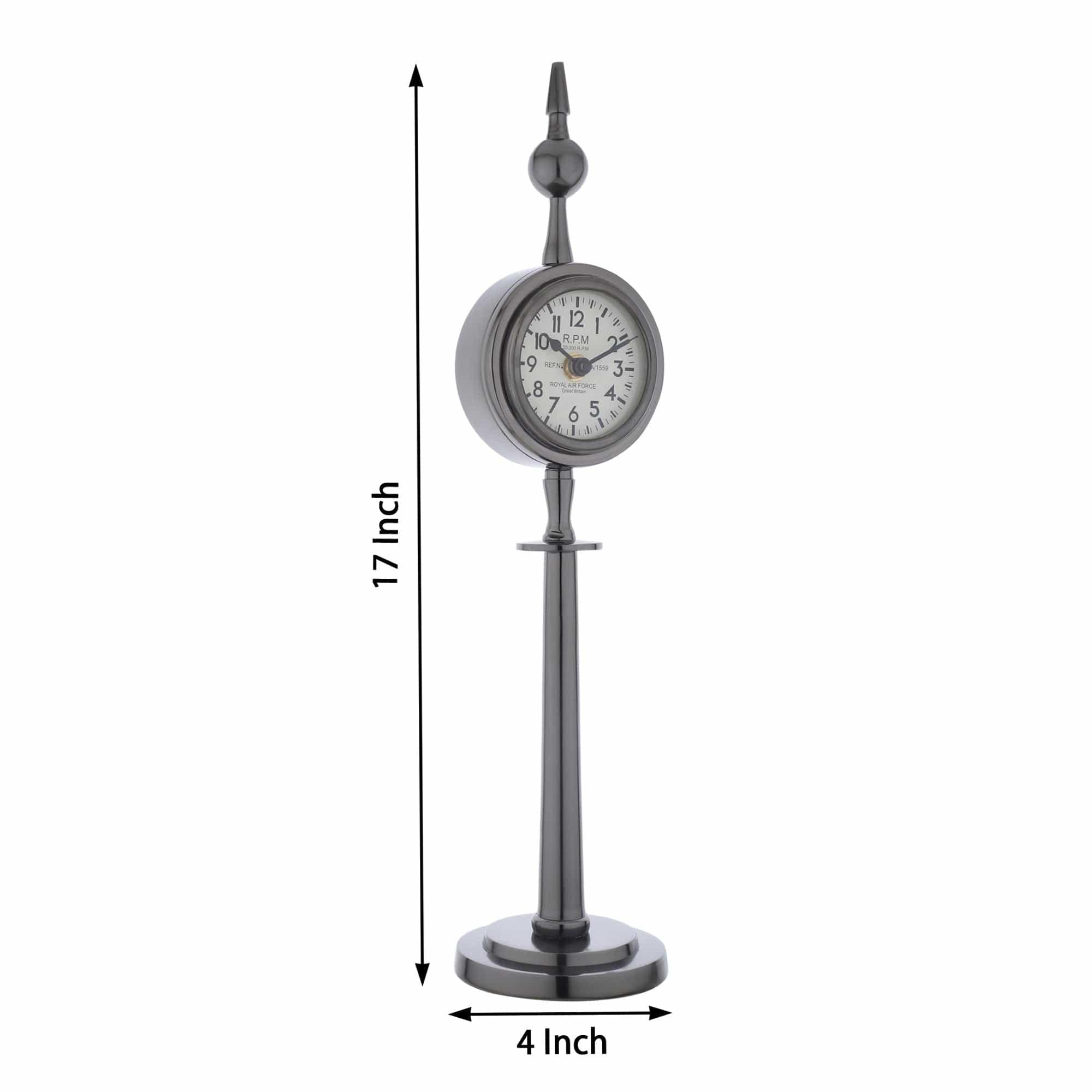 Majestic Spire Clock Black - Ouch Cart 