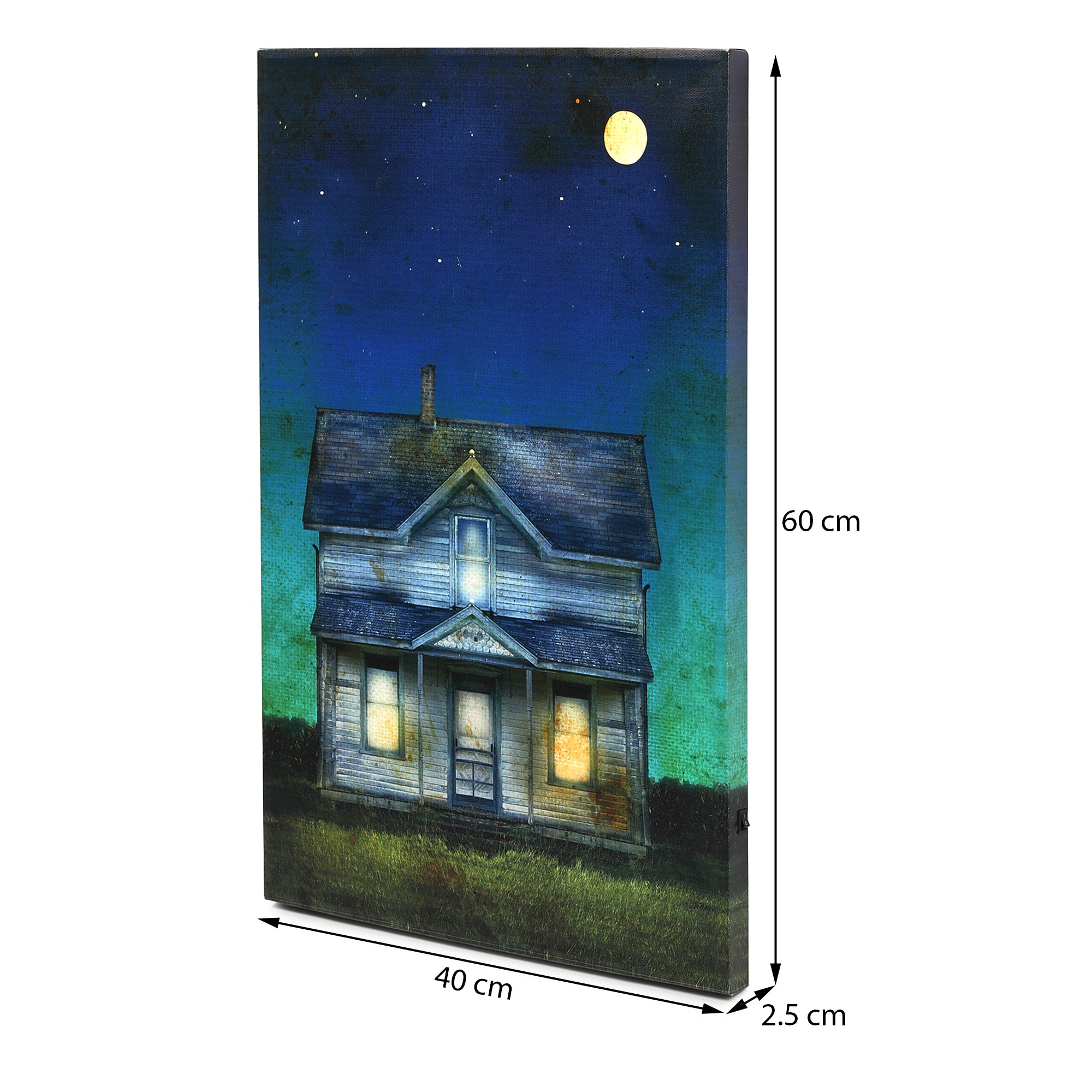 Home of Dreams – LED Night Glow Wall Art