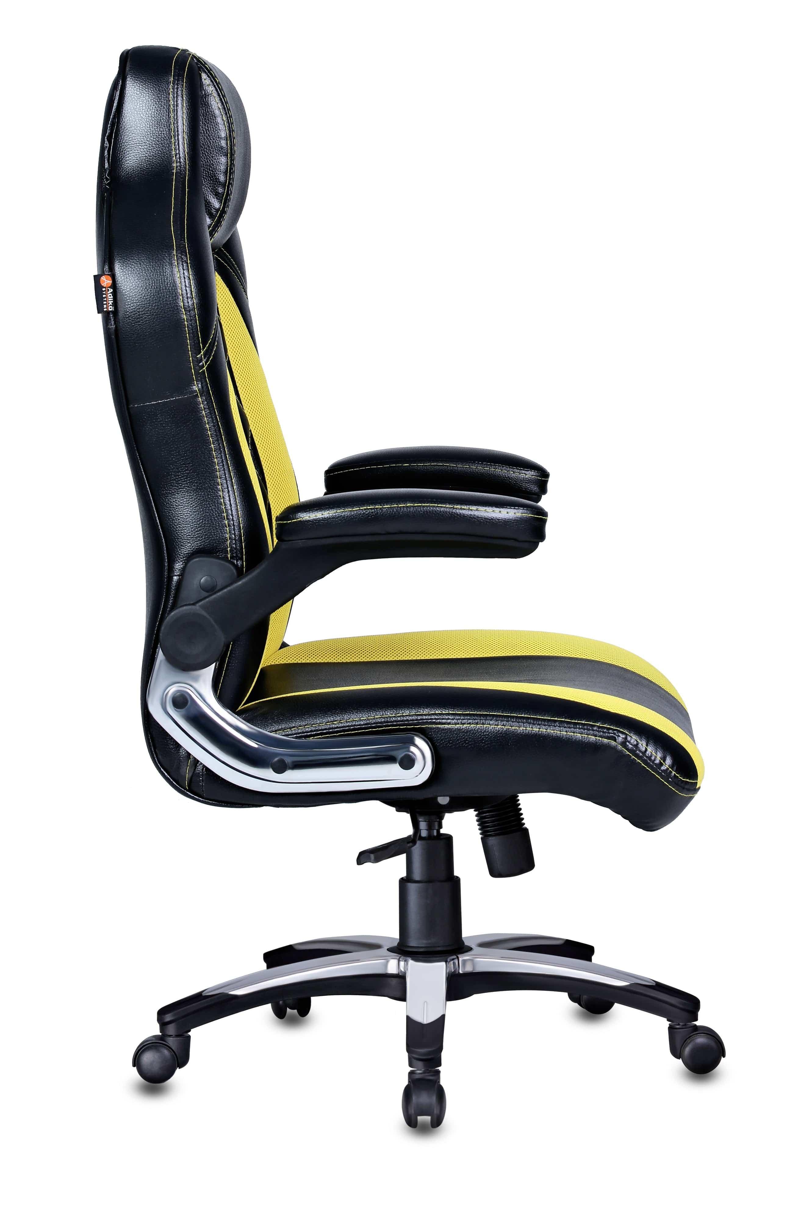 Smart Executive Chair in Black Colour by Adiko Systems - Ouch Cart 