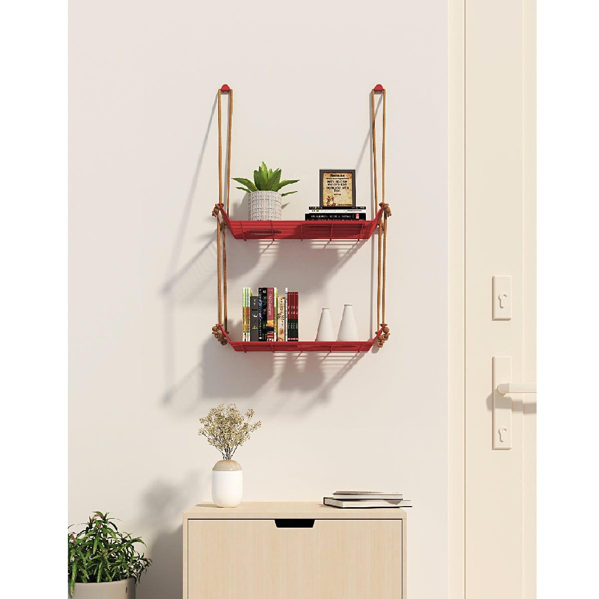 WALL DÉCOR SHELF RED - Ouch Cart 