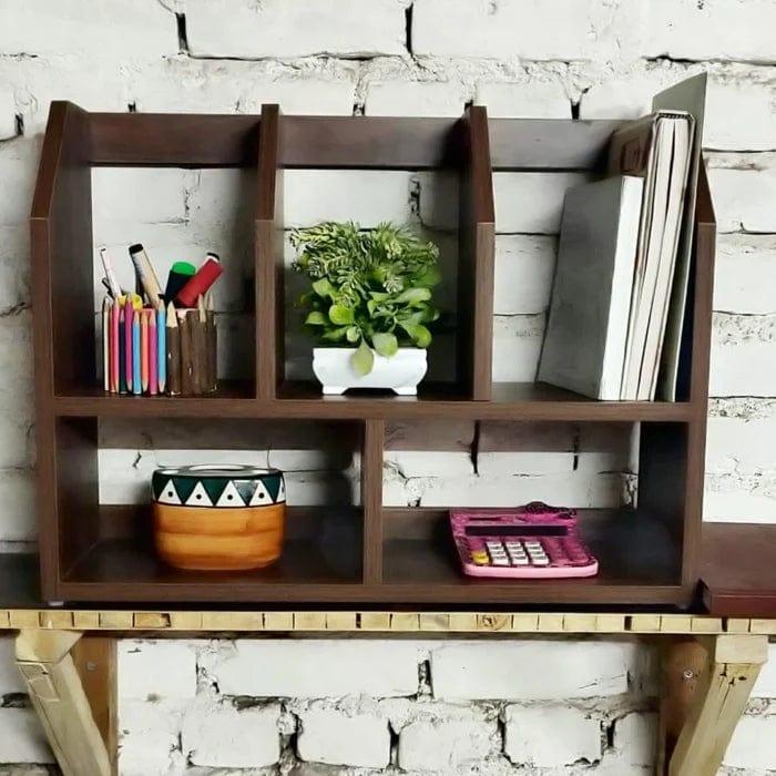 Portable Bookshelf For Table Tops or Wall Hanging - Ouch Cart 