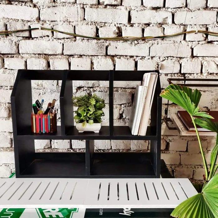 Portable Bookshelf For Table Tops or Wall Hanging - Ouch Cart 