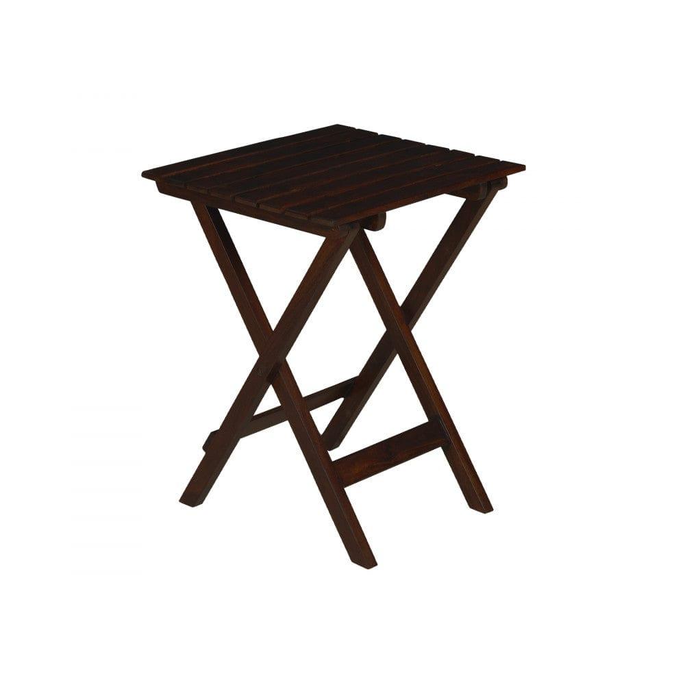 Table (Walnut) | Side table | Corner table | Chess Table | Laptop Table | Sofa table - Ouch Cart 