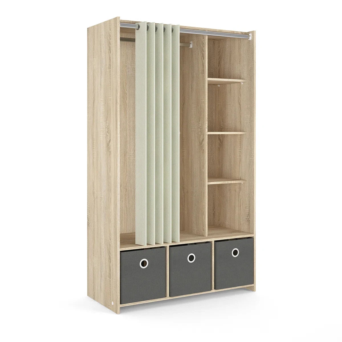 Lambart 3 Bin Armoire