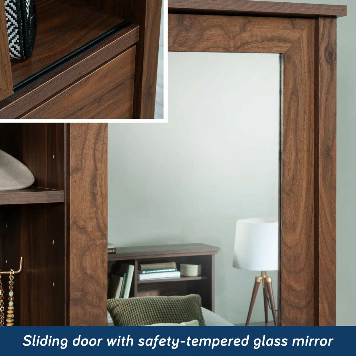 Fravel Wardrobe Cabinet In Sindoori Mango