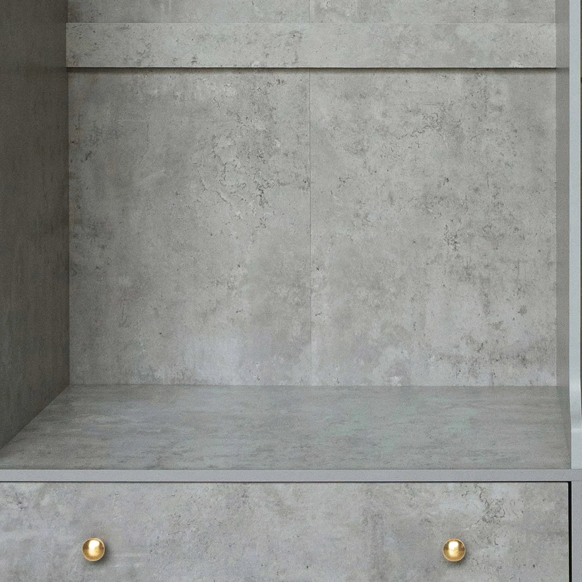 Open Wooden Wardrobe Storage