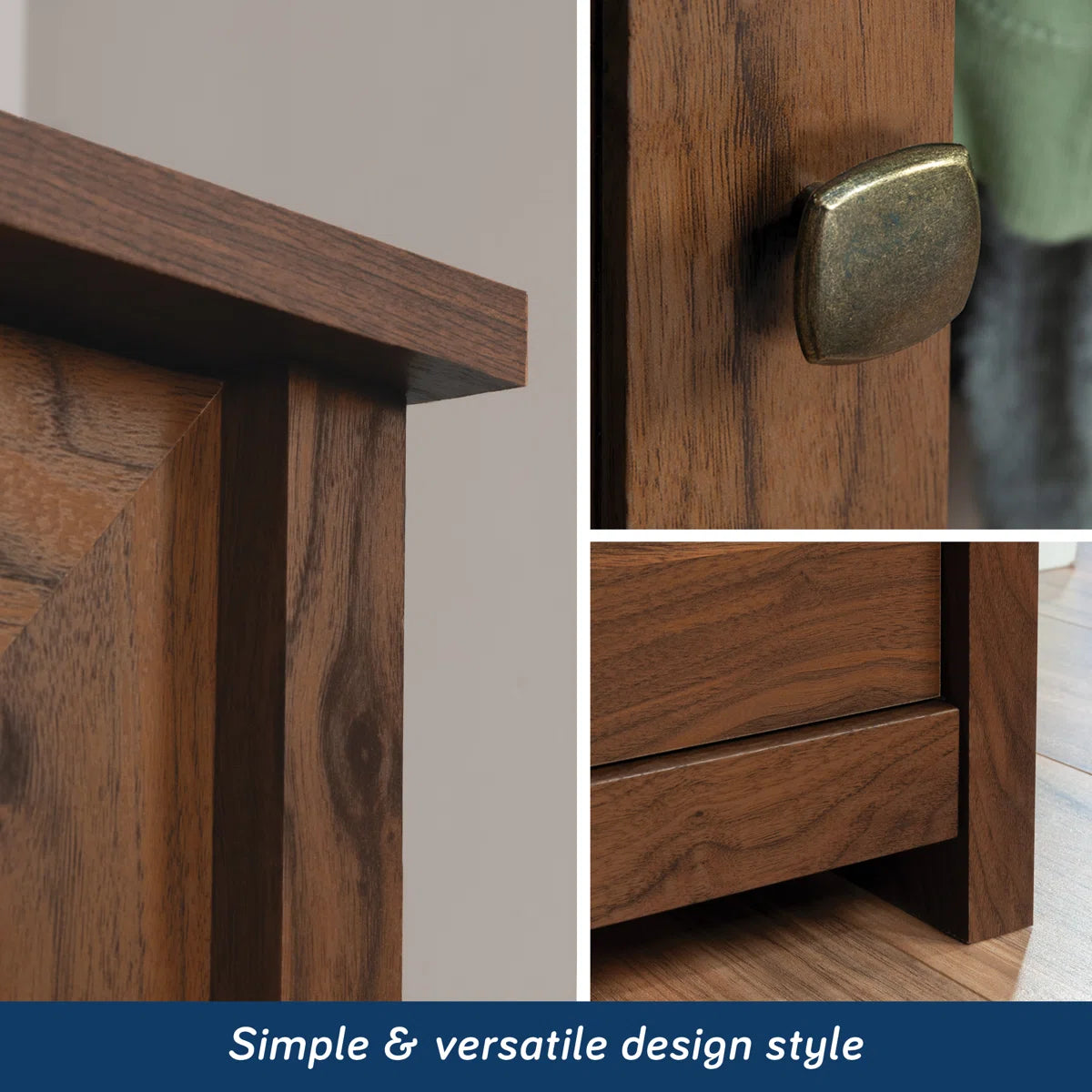 Fravel Wardrobe Cabinet In Sindoori Mango