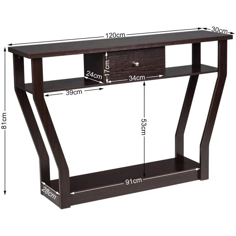 Scarlett Elegance Console Table: A Timeless Touch of Sophistication"