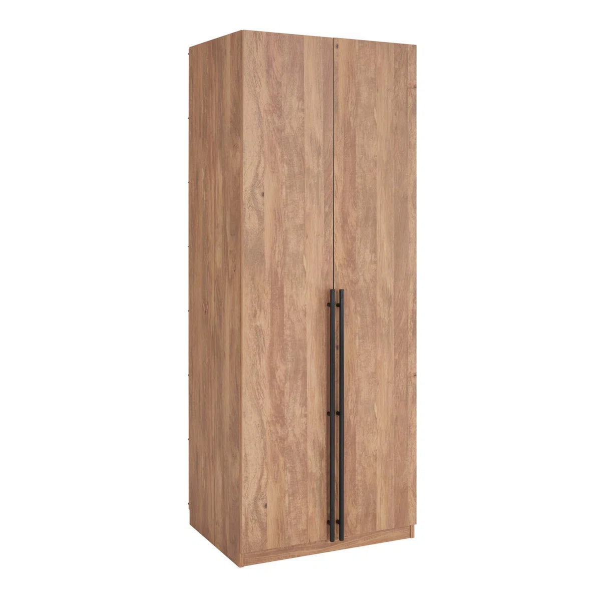 Lee Freestanding 3-Piece Module Wardrobe Closet with 2 Hanging Rods, 4 Drawers, 3 Shoe Storage and 6 Shelves