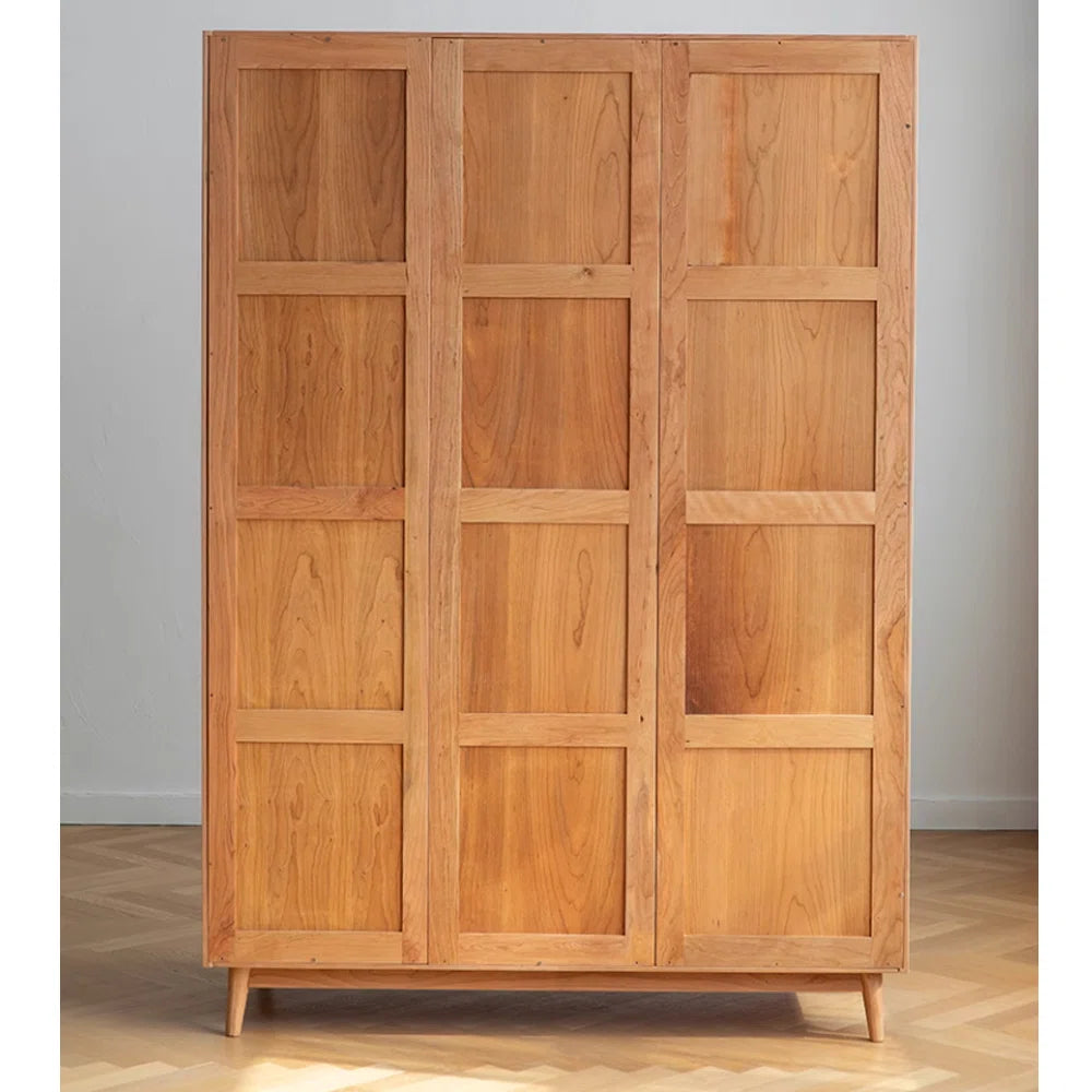European style simple retro bedroom wardrobe