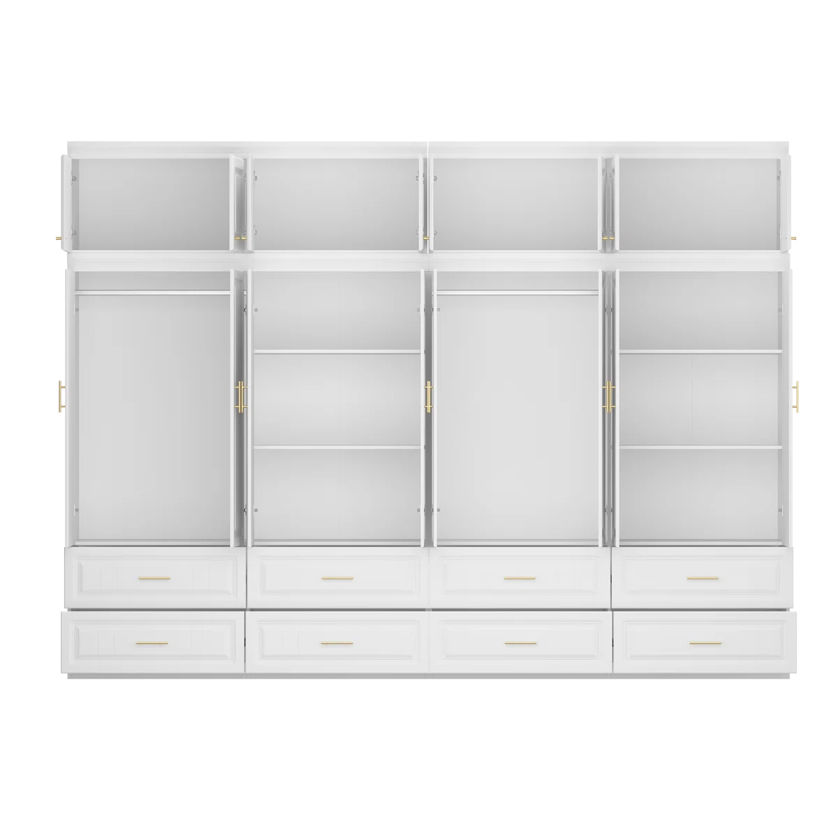 126” W Large Wardrobe