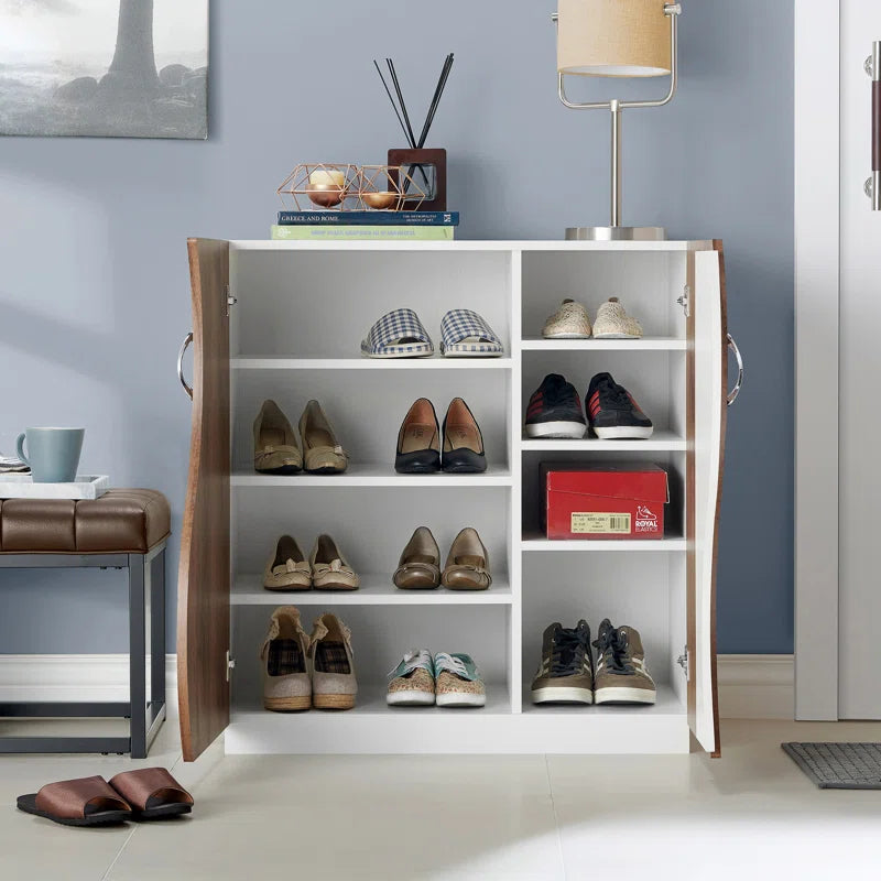 "Versatile Shoe Storage Cabinet: Maximize Space and Keep Shoes Organized"