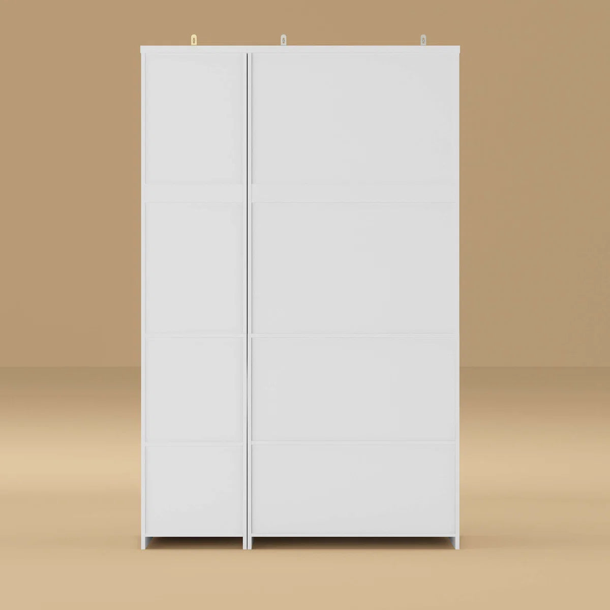 Sandhurst 74.9'' H 6-Door Wardrobe Armoire with 2 Hanging Rods