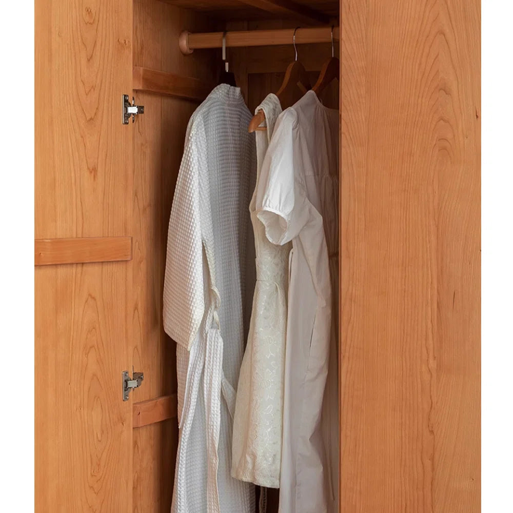 European style simple retro bedroom wardrobe