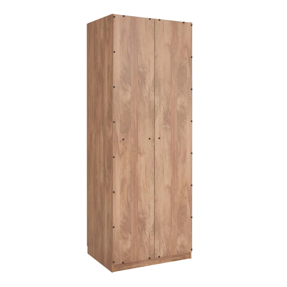 Lee Freestanding 3-Piece Module Wardrobe Closet with 2 Hanging Rods, 4 Drawers, 3 Shoe Storage and 6 Shelves