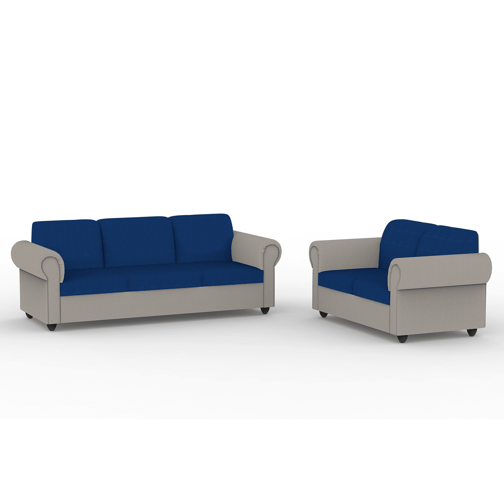 Snugy PU Foam And Gaze Spring Sofa Set - Ouch Cart 