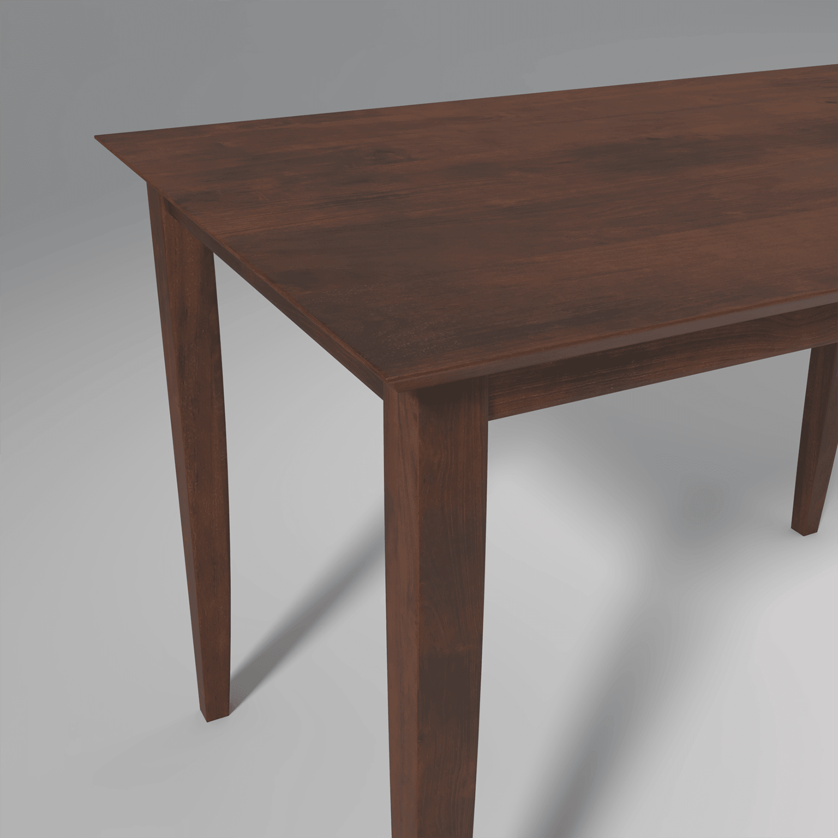 Redzepi Mango Wood Dining Table Walnut