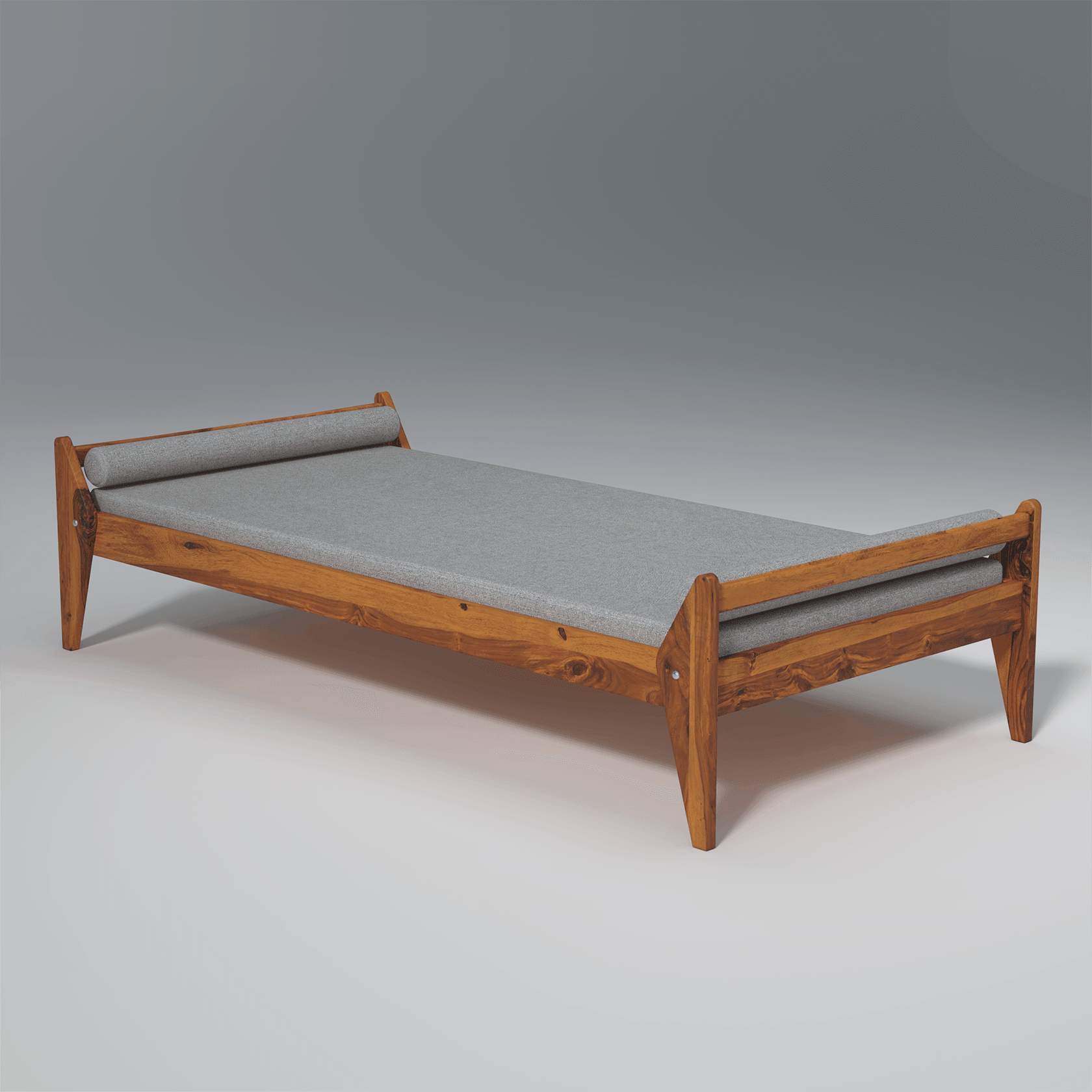 Somnia Sheesham Wood Foldable Day Bed