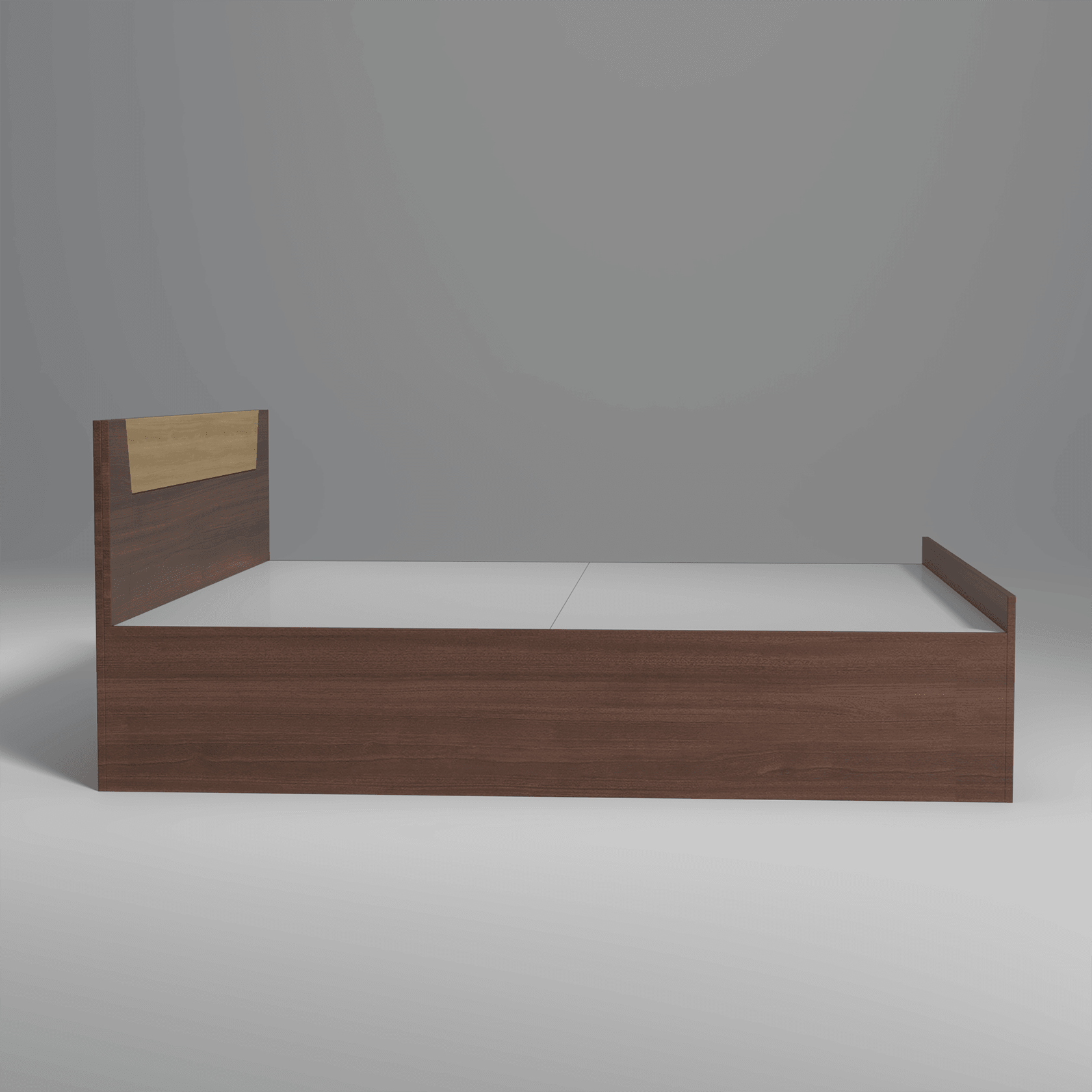 Slipan Engineered Wood Bed with Storage Bo