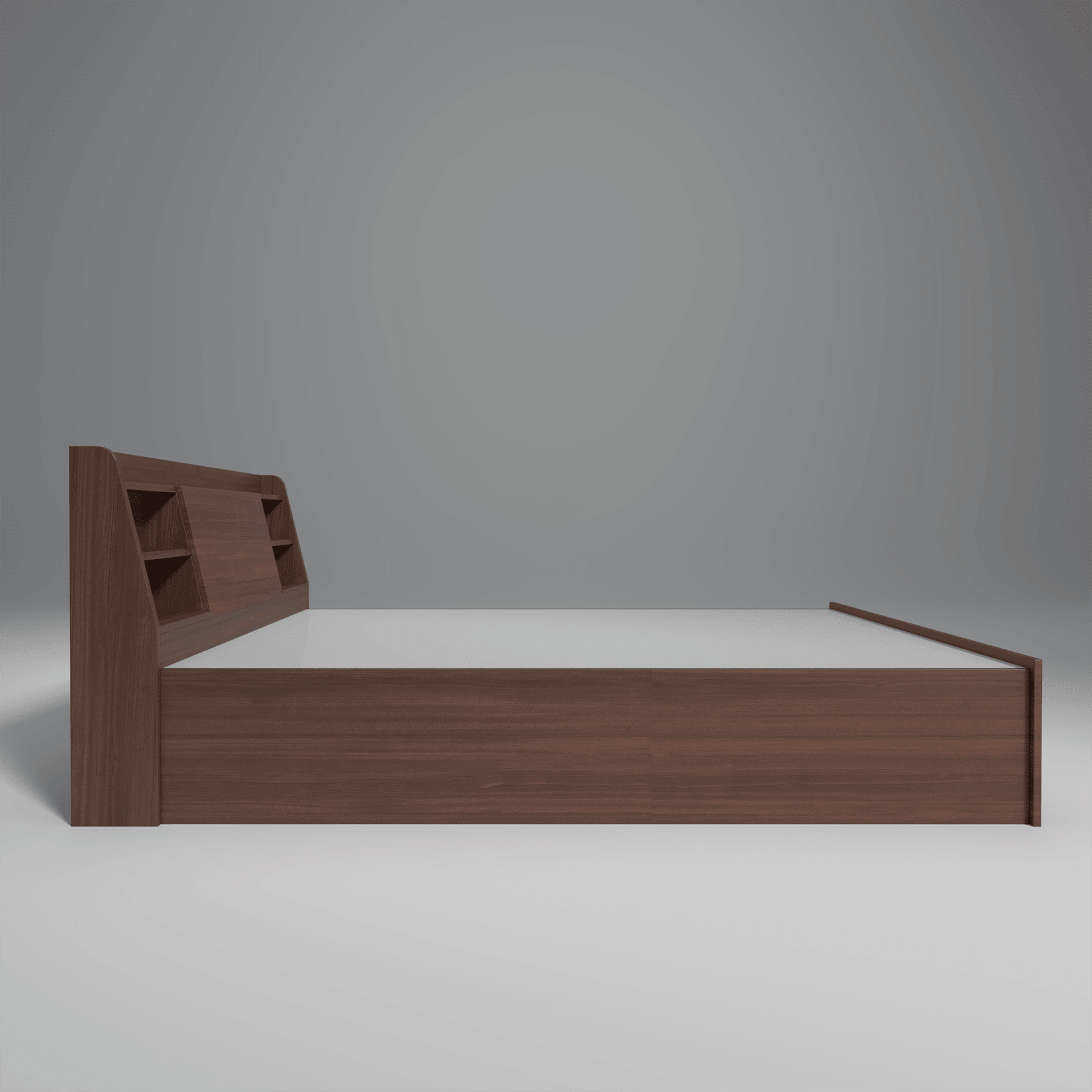 Slann Engineered Wood Bed with Storage Box