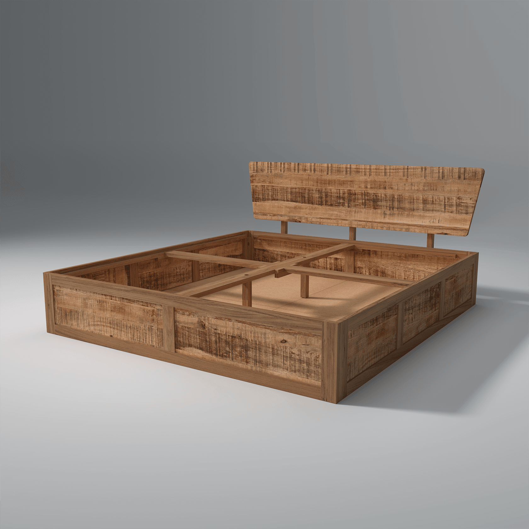 Reveria Mango And Acacia Wood Natural With Box Storage