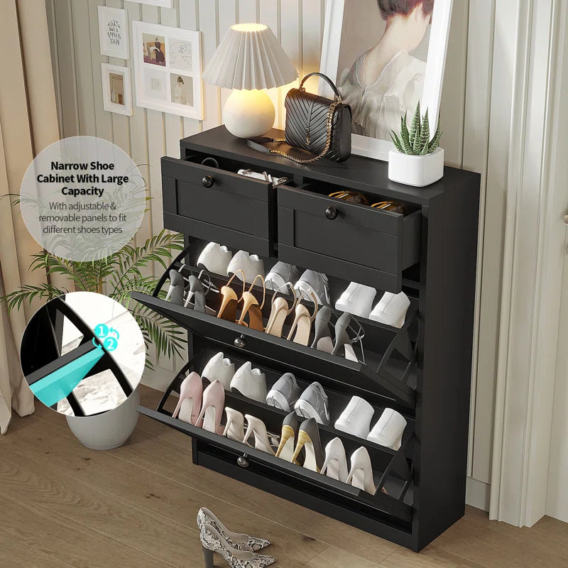 Storage Cabinet With 2 Drawers