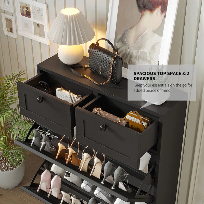 Storage Cabinet With 2 Drawers