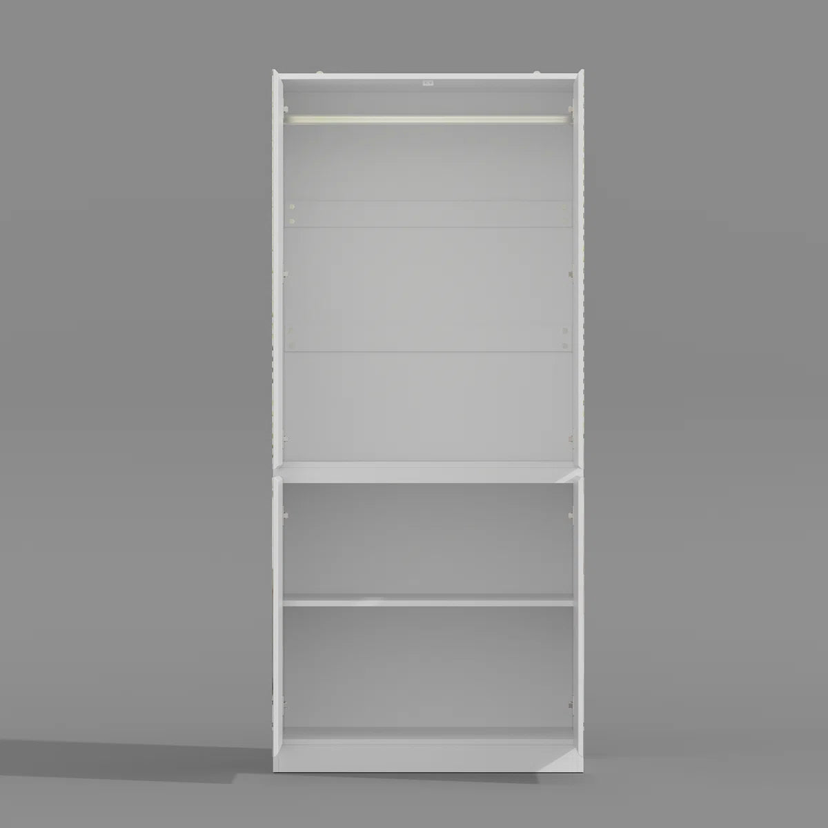Shadrick Modern Mirrored Wardrobe With Ample Storage And Stylish Designproduct Title:Modern Entryway Cabinet With Spacious Drawers - Sleek Design